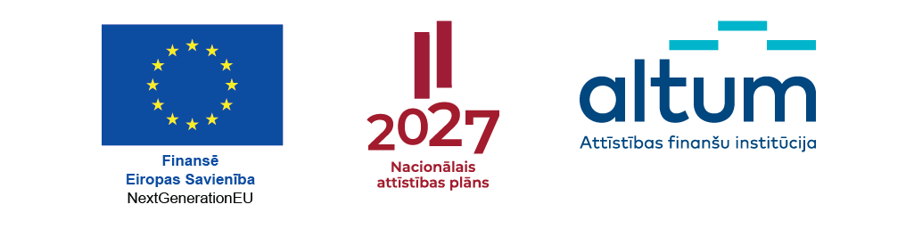 Eiropas Atveseļošanas un noturības mehānisma (ANM) “NextGenarationEU” līdzfinansējuma logotipa ansamblis