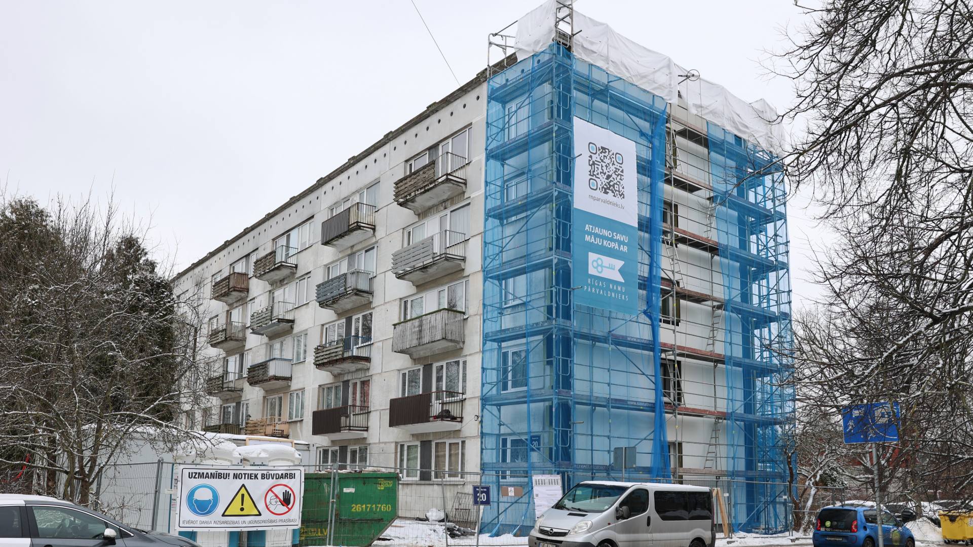 Uzsākta nama Nīcgales ielā 20 renovācija