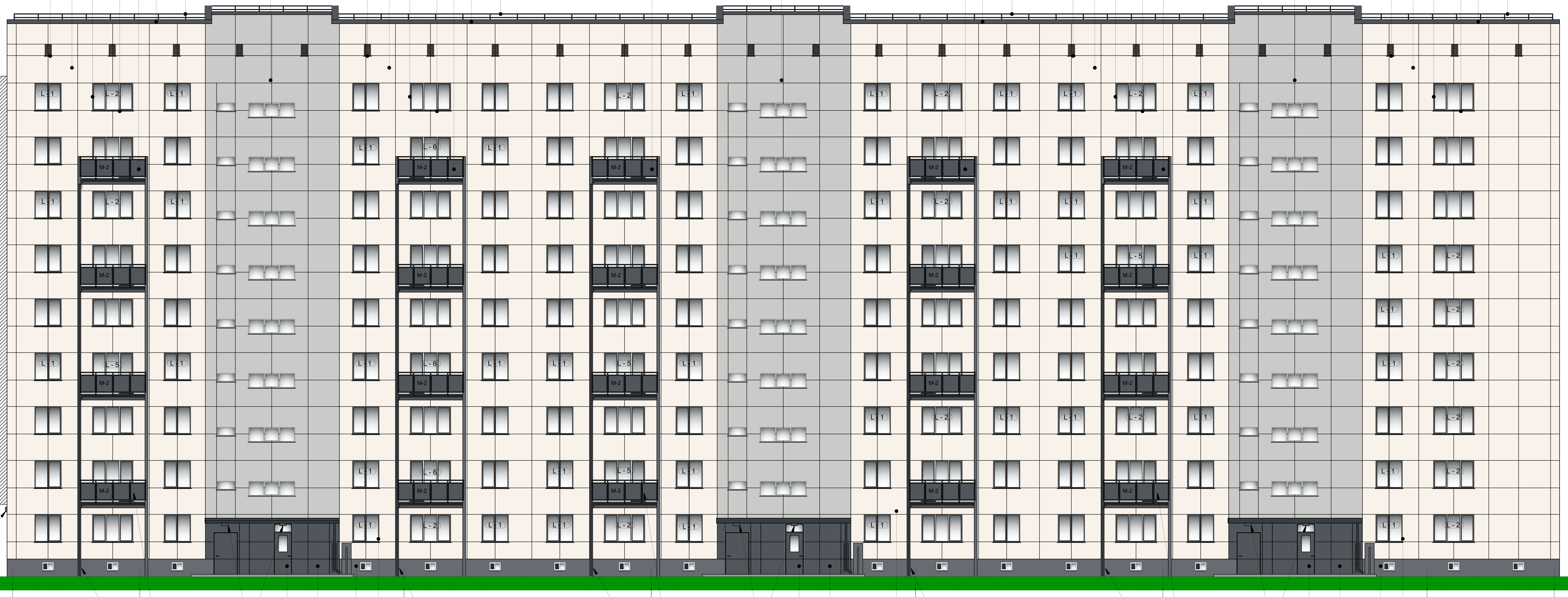 Slāvu ielas 15 ēkas vizualizācija