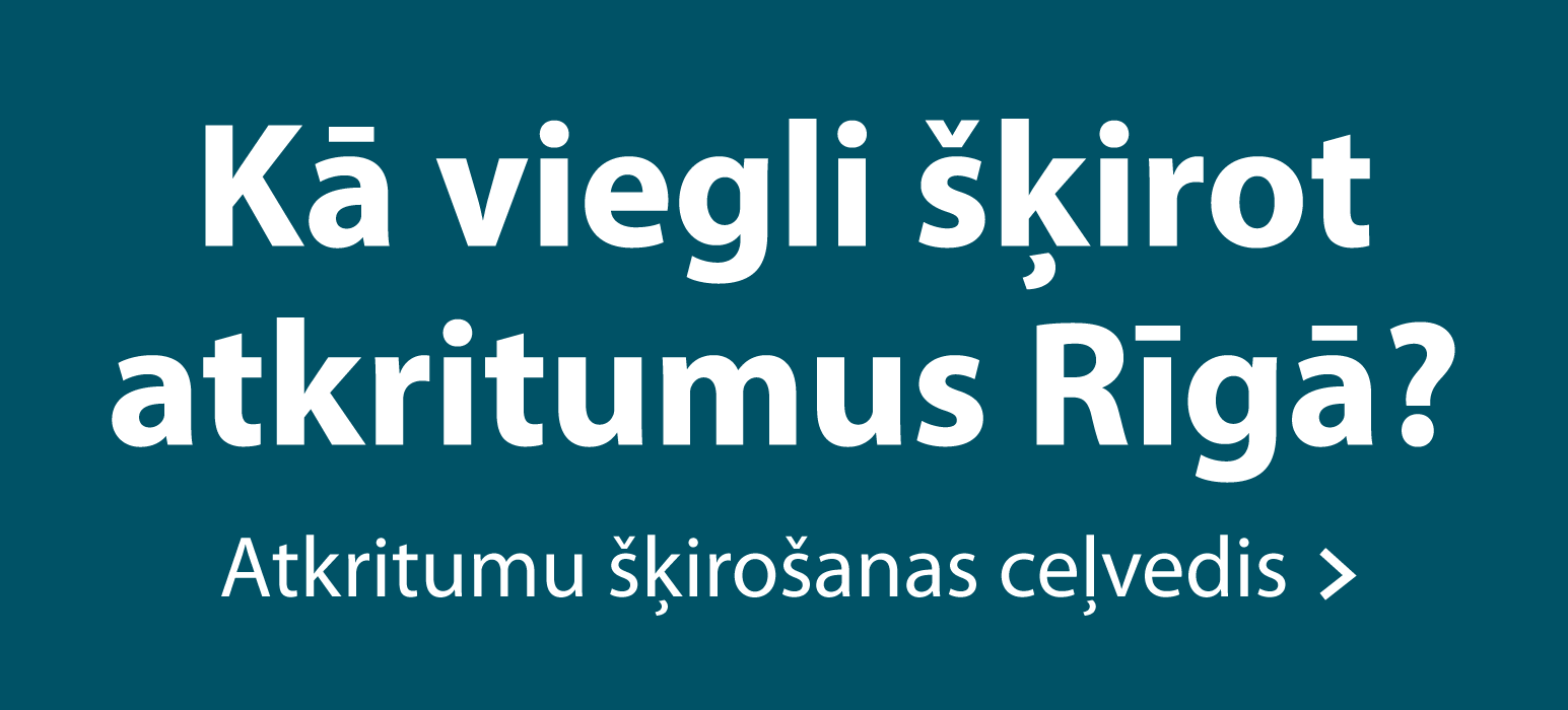 Kā viegli šķirot atkritumus Rīgā?