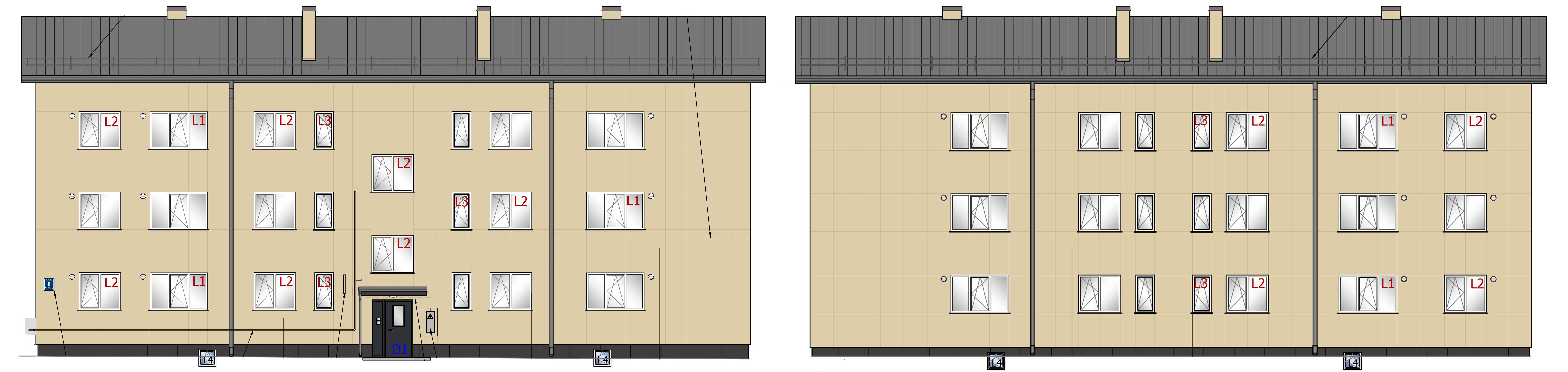 Jumiķu ielas 6 ēkas renovācijas vizualizācija