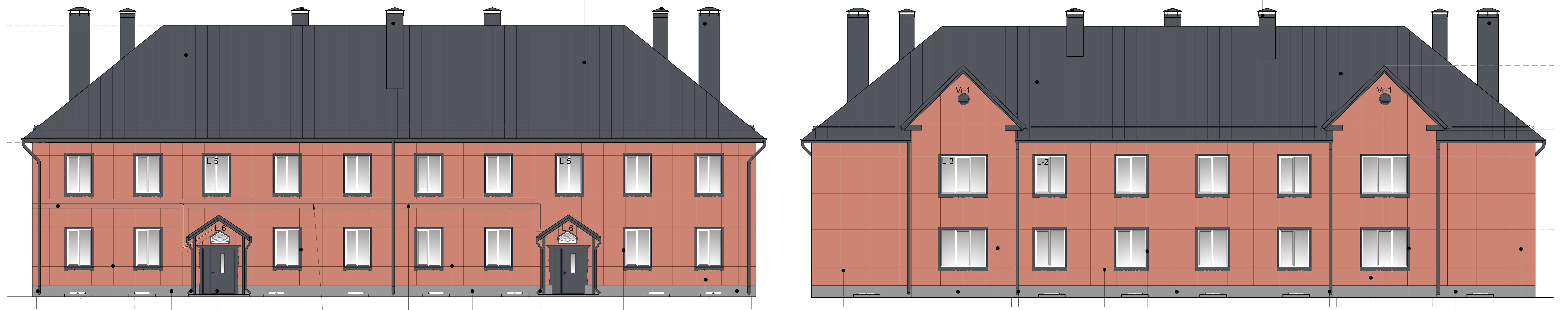 Nautrēnu ielas 4 ēkas renovācijas vizualizācija